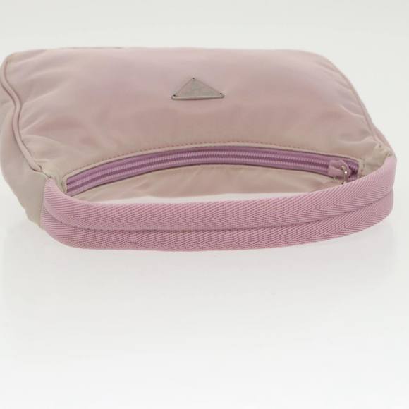 PRADA Accessory Pouch Nylon Pink Silver Auth 97445 - Picture 7 of 16